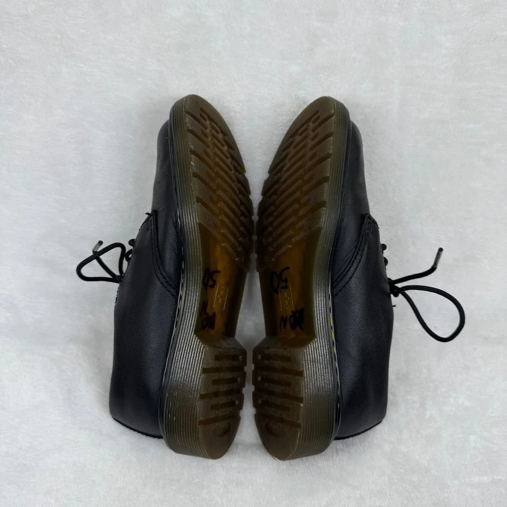 Dr. Martens 1461 Junior Black‎ Leather Lace Up Oxford Shoes Kids Classic Sz 2